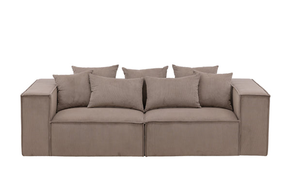3-Sitzer-Sofa GILLHOLMEN Manchester Brown