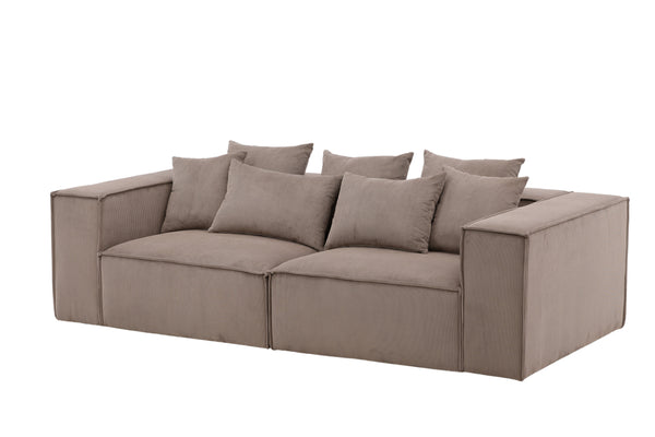 3-Sitzer-Sofa GILLHOLMEN Manchester Brown