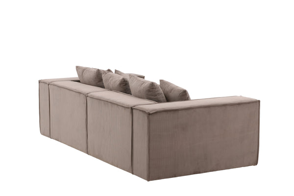 3-Sitzer-Sofa GILLHOLMEN Manchester Brown