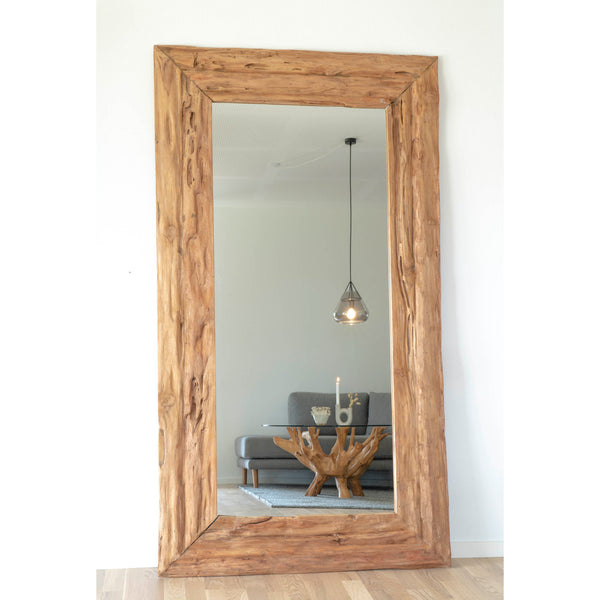 Spegel GRANADA Antique Teak 101*180 Natur
