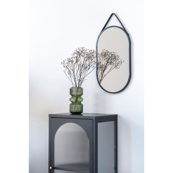 Spegel TRAPANI Stål 50x80-Svart