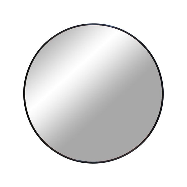 Spegel MADRID Aluminium ø60-Svart