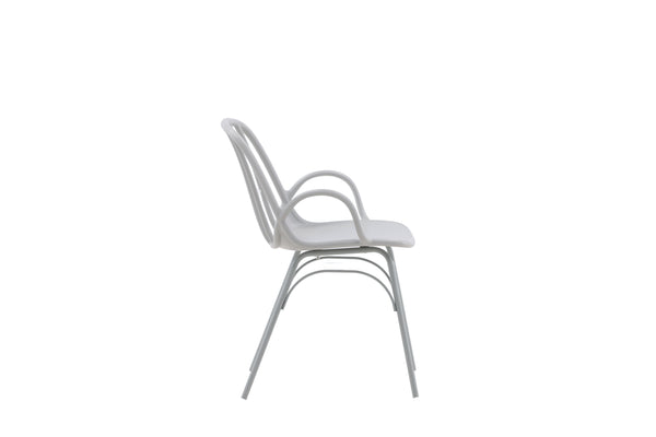 Matstolar DYRÖN Plast 81x55x59cm Ljusgrå-2st