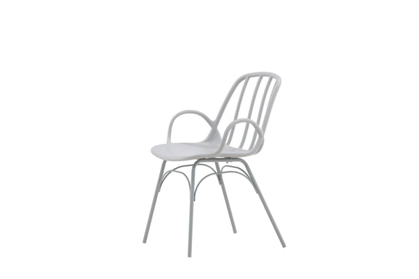 Matstolar DYRÖN Plast 81x55x59cm Ljusgrå-2st