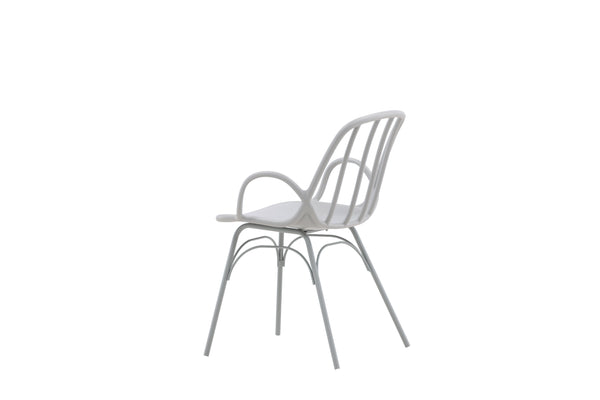 Matstolar DYRÖN Plast 81x55x59cm Ljusgrå-2st