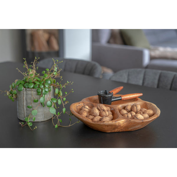 Accessories NOLA Bowl Teak Ø30x5 cm Teak 