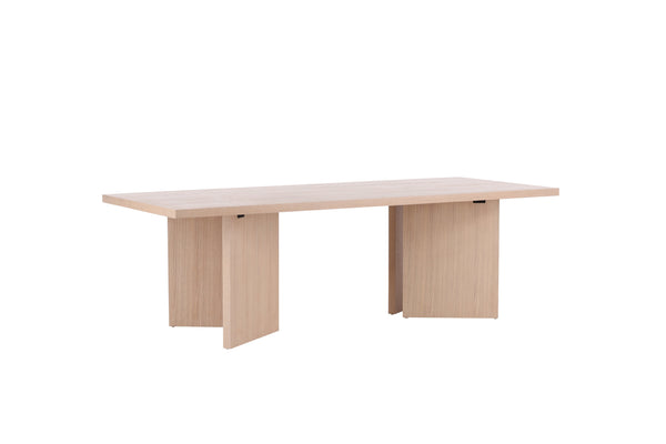 Dining table BASSHOLMEN MDF 100x240 White plastered