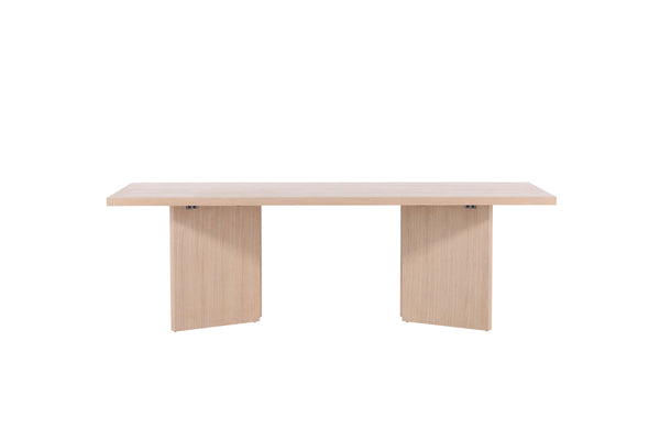 Dining table BASSHOLMEN MDF 100x240 White plastered