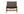 Lounge fåtölj RIKE Teak 77x65x69cm-Brun