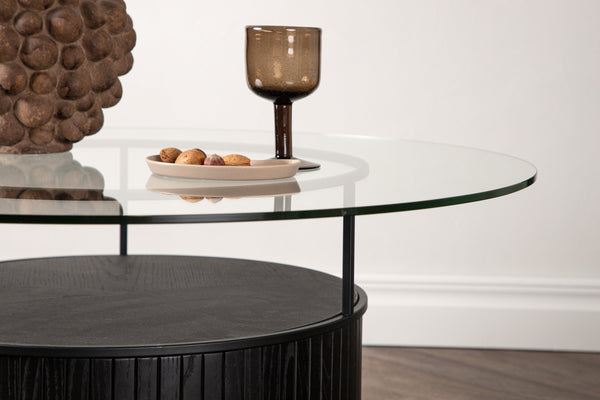 Couchtisch BOVALL ⌀90cm-Glas