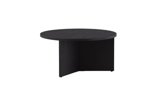 Soffbord SALTÖ ⌀65cm-MDF Svart