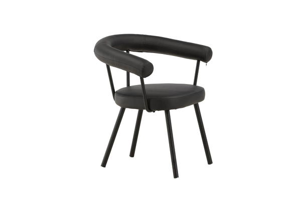 Matstolar VÄSTERÅS X JOSEFIN LUSTIG 73x68x60cm Svart-2st