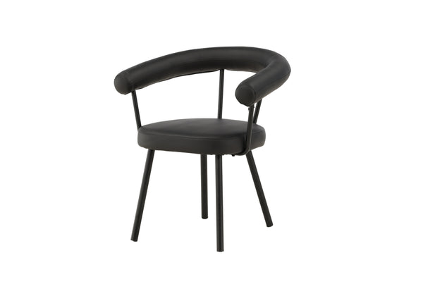Matstolar VÄSTERÅS X JOSEFIN LUSTIG 73x68x60cm Svart-2st