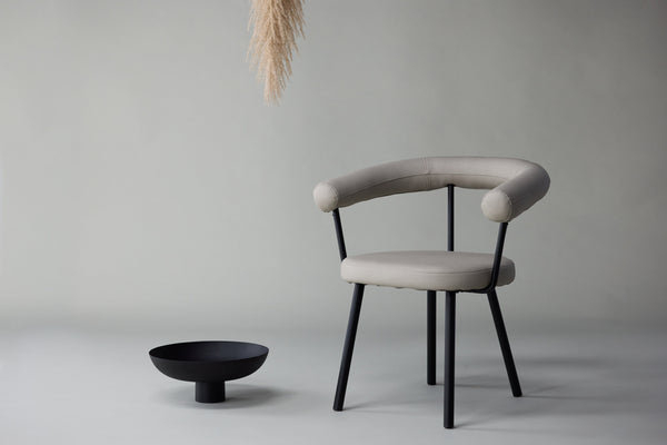 Dining chairs VÄSTERÅS X JOSEFIN LUSTIG 73x68x60cm Beige-2pcs