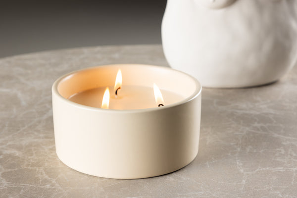 Doftljus  DOUGLAS Keramik Beige - D13*H6cm
