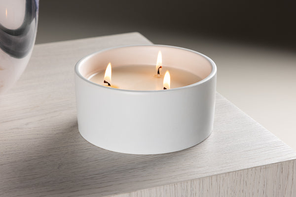 Doftljus  DOUGLAS Keramik Vit - D13*H6cm