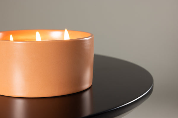 Doftljus  DOUGLAS  Keramik Rostad - D13*H6cm