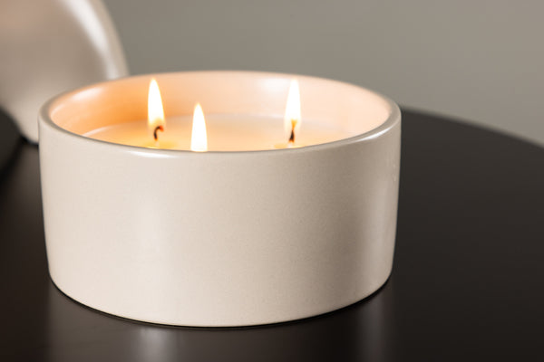 Doftljus DOUGLAS Keramik Beige - D13*H6cm