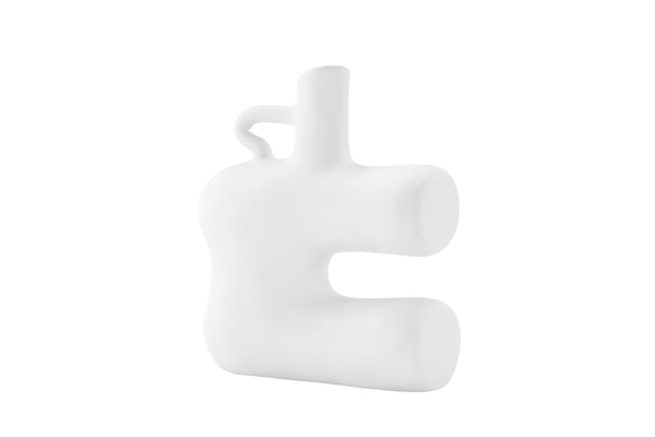Vase DITY White - 18*7*19Hcm