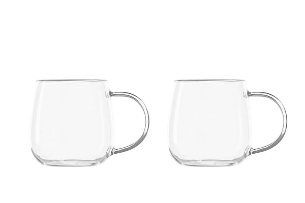 Kaffeetassen SHINE 44Cl Glas 2er-Pack Klar