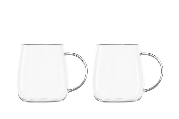Kaffeetassen SHINE 50Cl Glas 2er-Pack Klar