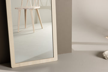 Spegel MEMPHIS Glas 193*60 Vitputsad