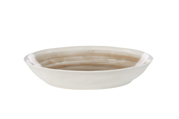 Skålar JUBLIE Stengods ⌀33 2st Beige