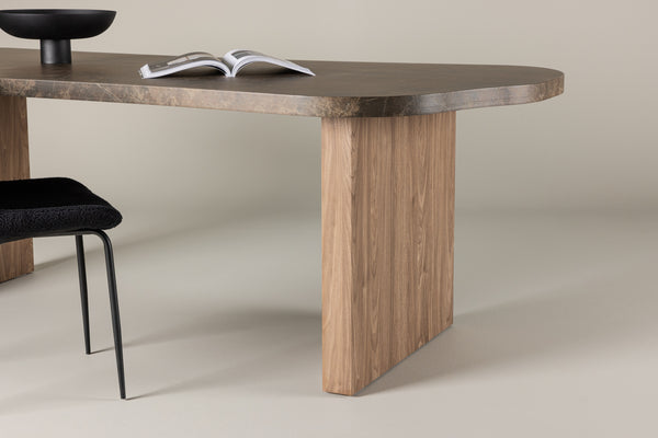 Matbord ELEONORA MDF 230*100*75 Brun