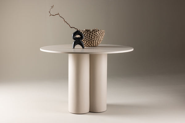 Matbord OLIVIA MDF ⌀110*76 Beige