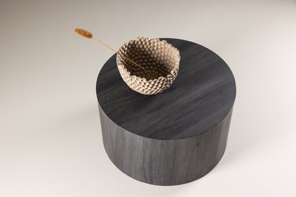 Soffbord YORK MDF ⌀80 Svart