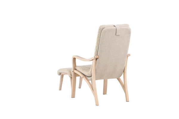 Loungefåtölj FÅRÖ Polyester Brun