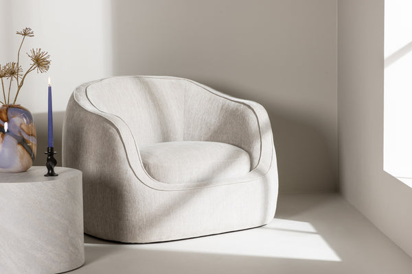 Fåtölj ELIO Polyester Ljusgrå
