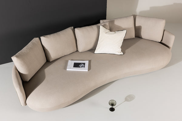 4-Sit Soffa STELLAR Polyester Beige