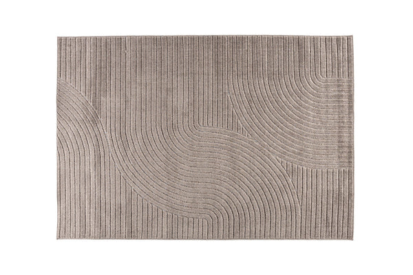 Rektangulär Matta VINCE Polypropen 240*340 Brun
