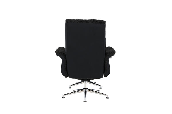 Loungefåtölj HAGÖN Polyester Mörkgrå