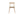 Dining chairs VEN 2-pack White plastered