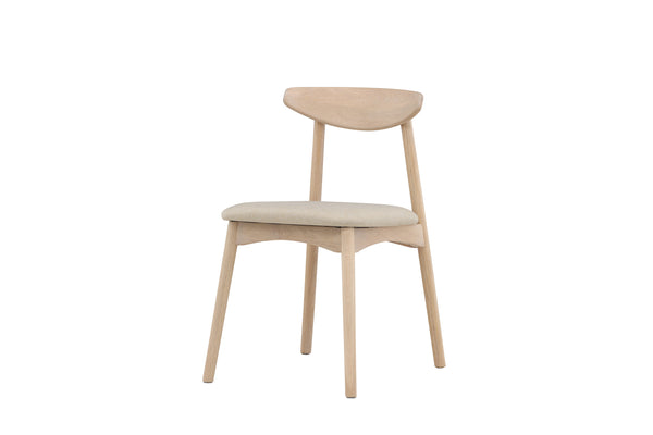 Dining chairs VEN 2-pack White plastered