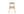 Dining chairs VEN 2-pack White plastered