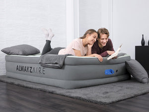 Luftmadrass ALWAYZAIRE  Dubbel Grå