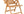 Matstolar ELCHE Teak 64x57x108 Natur-2st
