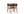 Café Set AMADORA Aluminium Brun