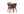 Café Set ABRANTES Aluminium Brun