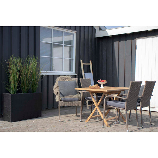 Matbord OVIEDO Teak 120*80*75 cm-Natur
