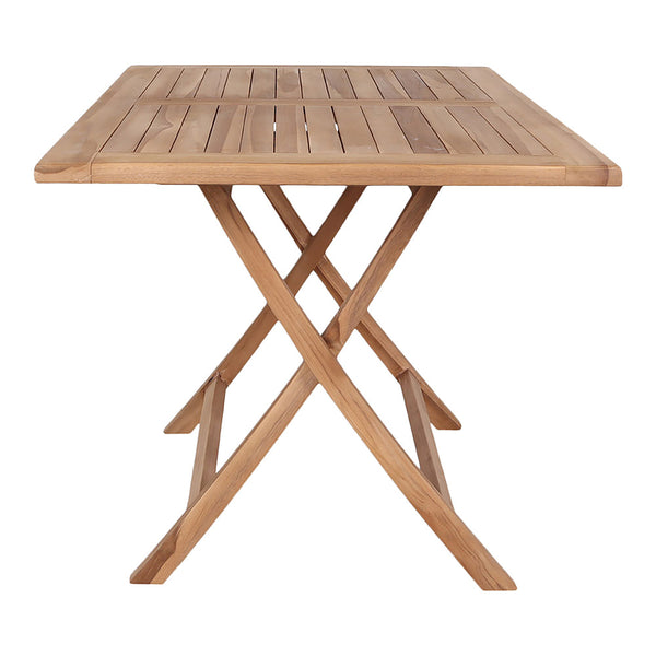 Matbord OVIEDO Teak 120*80*75 cm-Natur