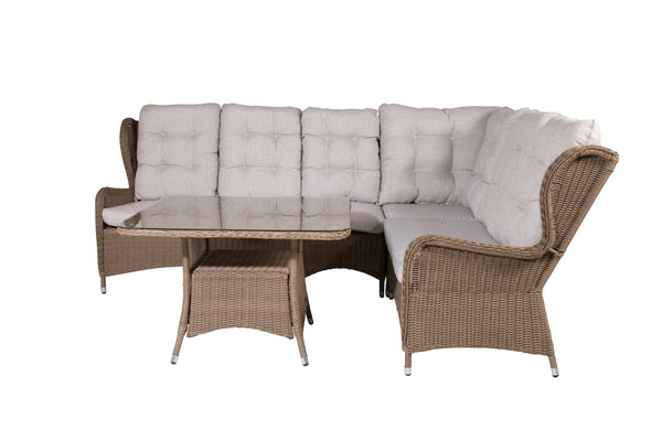 Corner groups WASHINGTON Faux rattan Nature