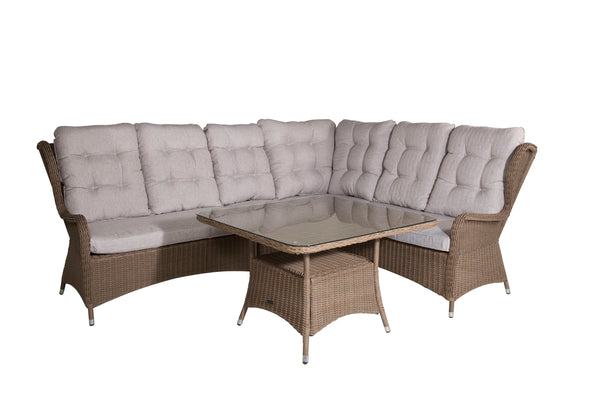 Corner groups WASHINGTON Faux rattan Nature