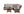 Corner groups WASHINGTON Faux rattan Nature