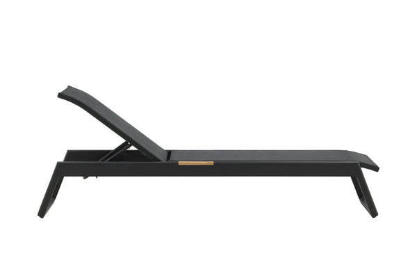 Solstolar MEXICO Aluminium 2st Svart