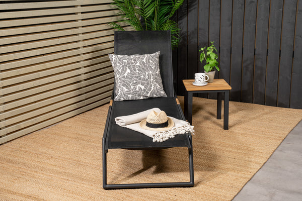 Solstolar MEXICO Aluminium 2st Svart
