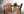 Matgrupp GHANA & TOGO Matstolar 4st Brun + Matbord 150x90 Svart